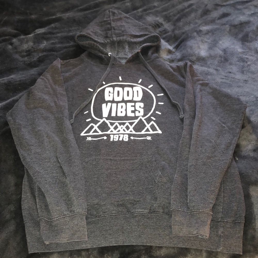 Grey hoodie